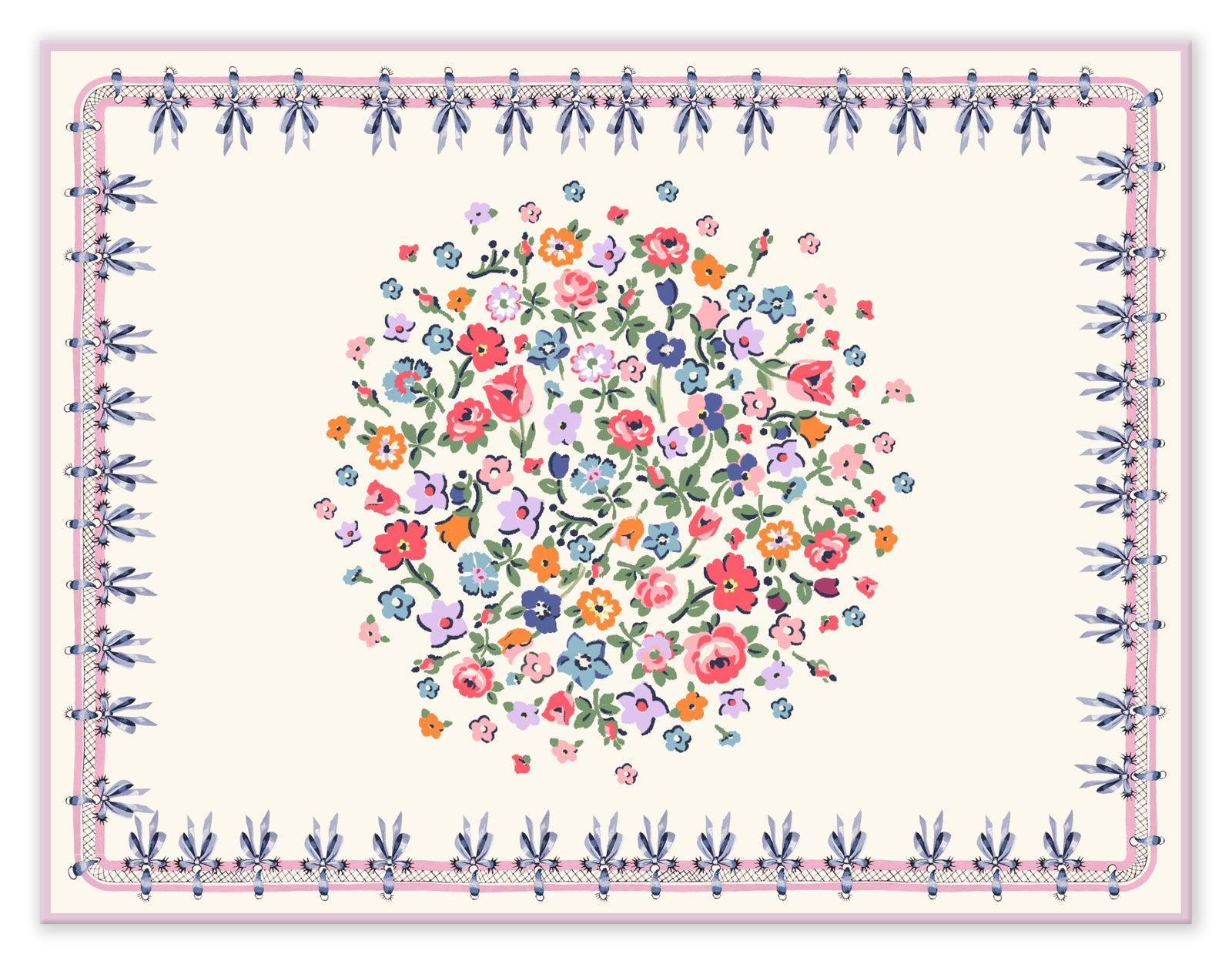 Cath Kidston Harmony Ditsy Placemats Set of 2-Goviers