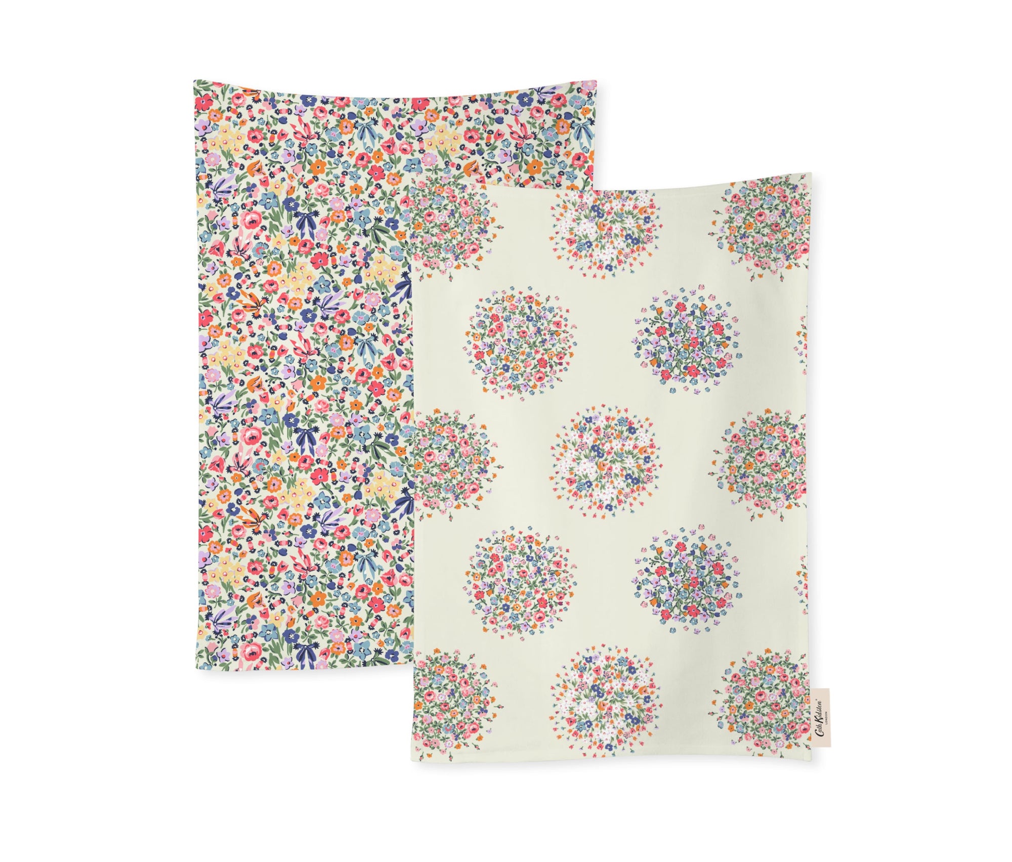 Cath Kidston Harmony Ditsy Tea Towels Set of 2-Goviers