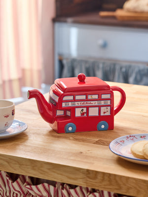 Cath Kidston London Town Bus Teapot-Goviers