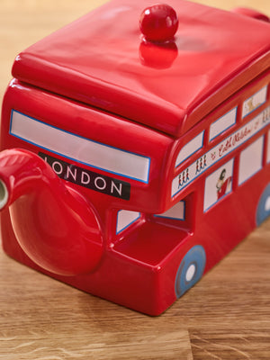Cath Kidston London Town Bus Teapot-Goviers
