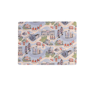 Cath Kidston London Town Cork Back Placemats Set Of 4-Goviers
