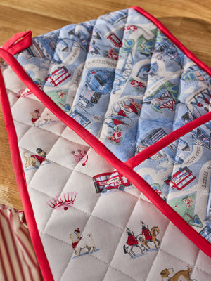 Cath Kidston London Town Double Oven Glove-Goviers