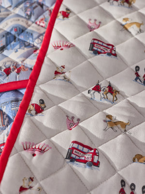 Cath Kidston London Town Double Oven Glove-Goviers