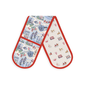 Cath Kidston London Town Double Oven Glove-Goviers