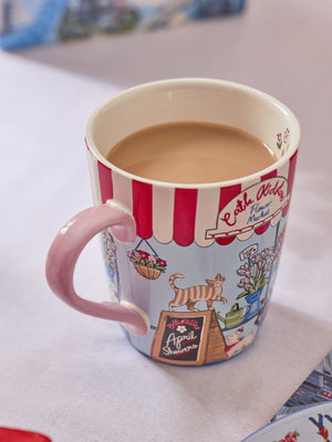 Cath Kidston London Town Flower Market Stanley Mug-Goviers