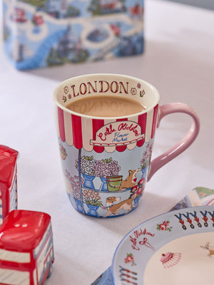 Cath Kidston London Town Flower Market Stanley Mug-Goviers