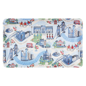 Cath Kidston London Town Melamine Tea Tray-Goviers