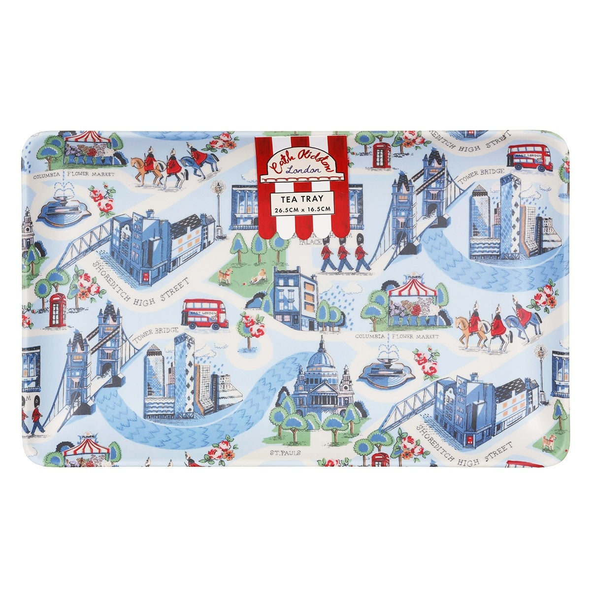 Cath Kidston London Town Melamine Tea Tray-Goviers