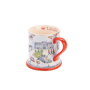 Cath Kidston London Town Mug And Coaster Set-Goviers