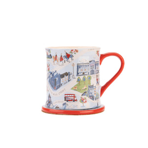 Cath Kidston London Town Mug And Coaster Set-Goviers
