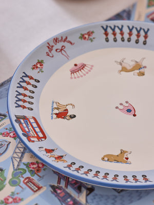 Cath Kidston London Town Side Plate-Goviers