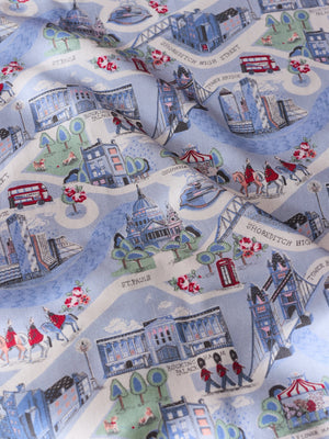 Cath Kidston London Town Tea Towels Set Of 2-Goviers