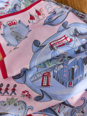 Cath Kidston London Town Tea Towels Set Of 2-Goviers