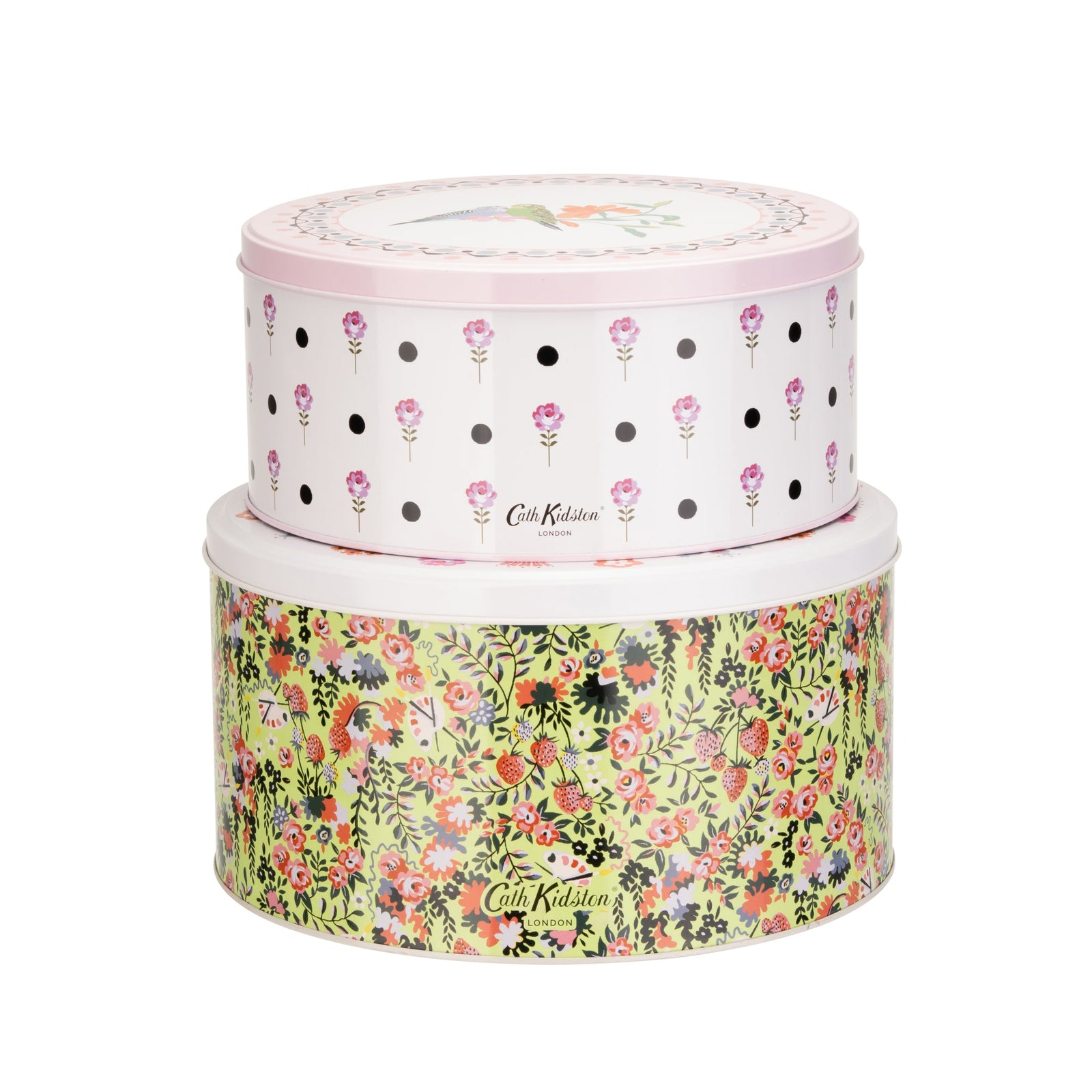 Cath Kidston Painted Table Cake Tin Set of 2-Goviers