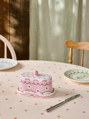 Cath Kidston Spitalfields Silk Butter Dish-Goviers