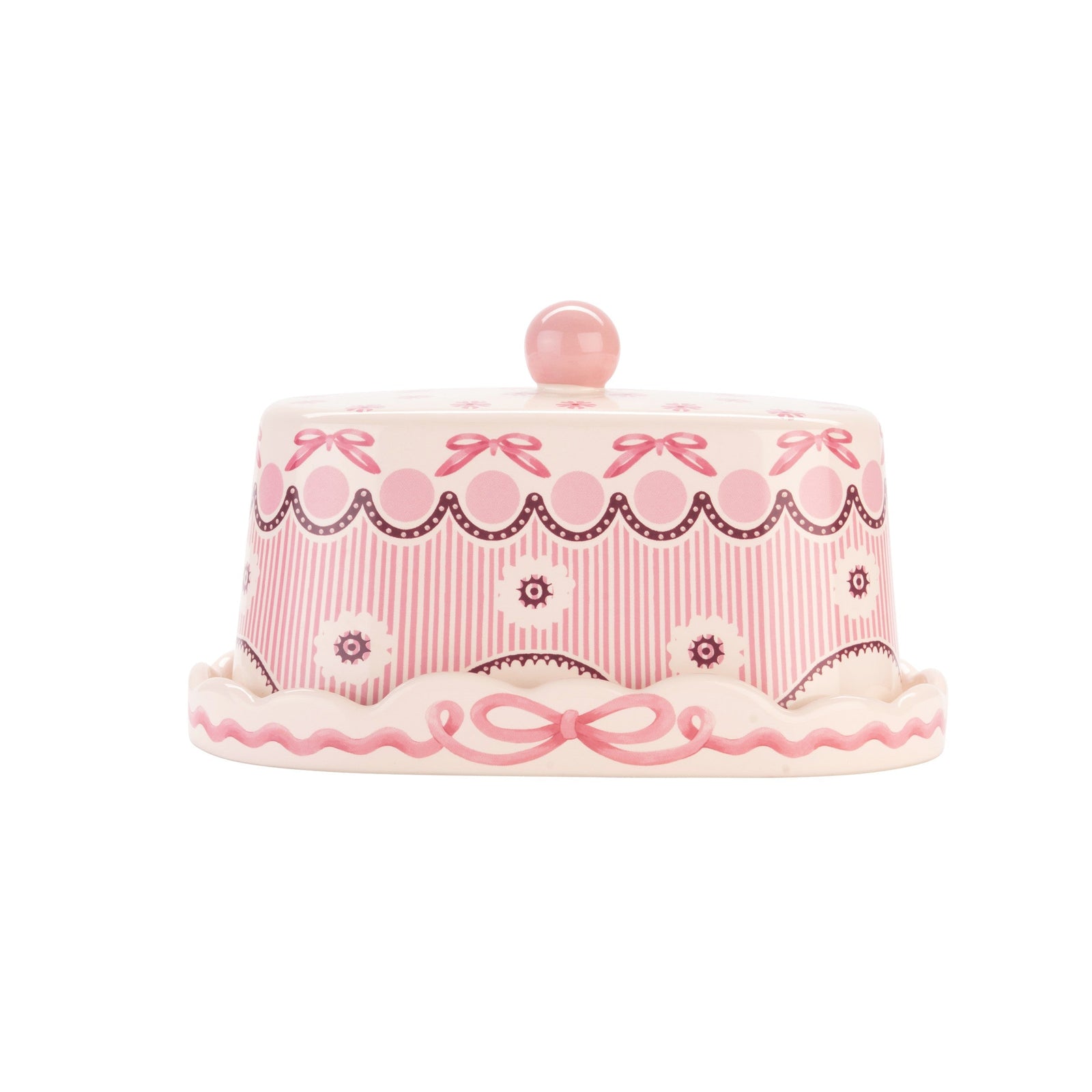 Cath Kidston Spitalfields Silk Butter Dish-Goviers