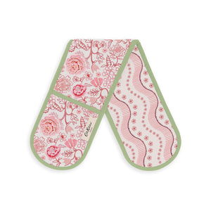 Cath Kidston Spitalfields Silk Double Oven Glove-Goviers