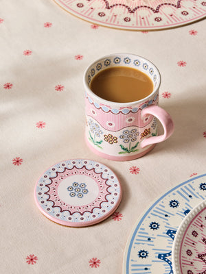 Cath Kidston Spitalfields Silk Mug & Coaster Set-Goviers