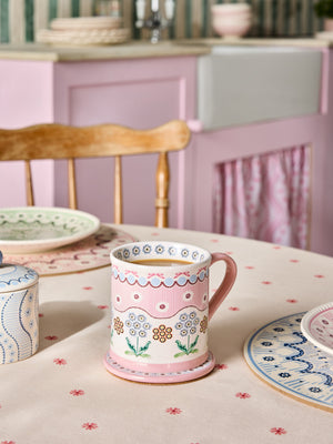 Cath Kidston Spitalfields Silk Mug & Coaster Set-Goviers