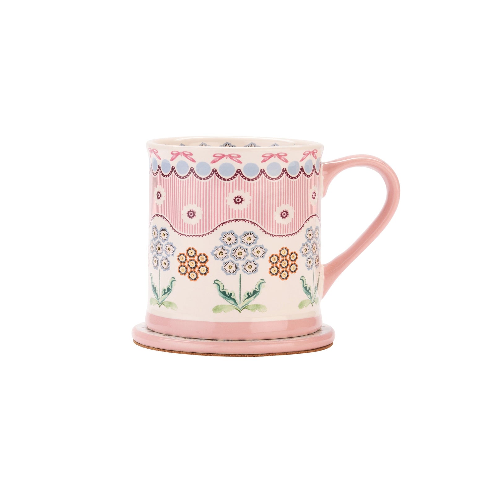 Cath Kidston Spitalfields Silk Mug & Coaster Set-Goviers
