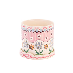 Cath Kidston Spitalfields Silk Plantpot With Tray-Goviers
