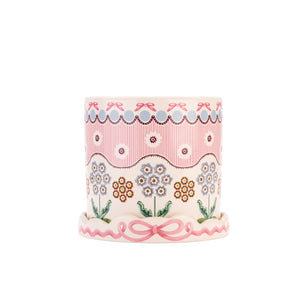 Cath Kidston Spitalfields Silk Plantpot With Tray-Goviers