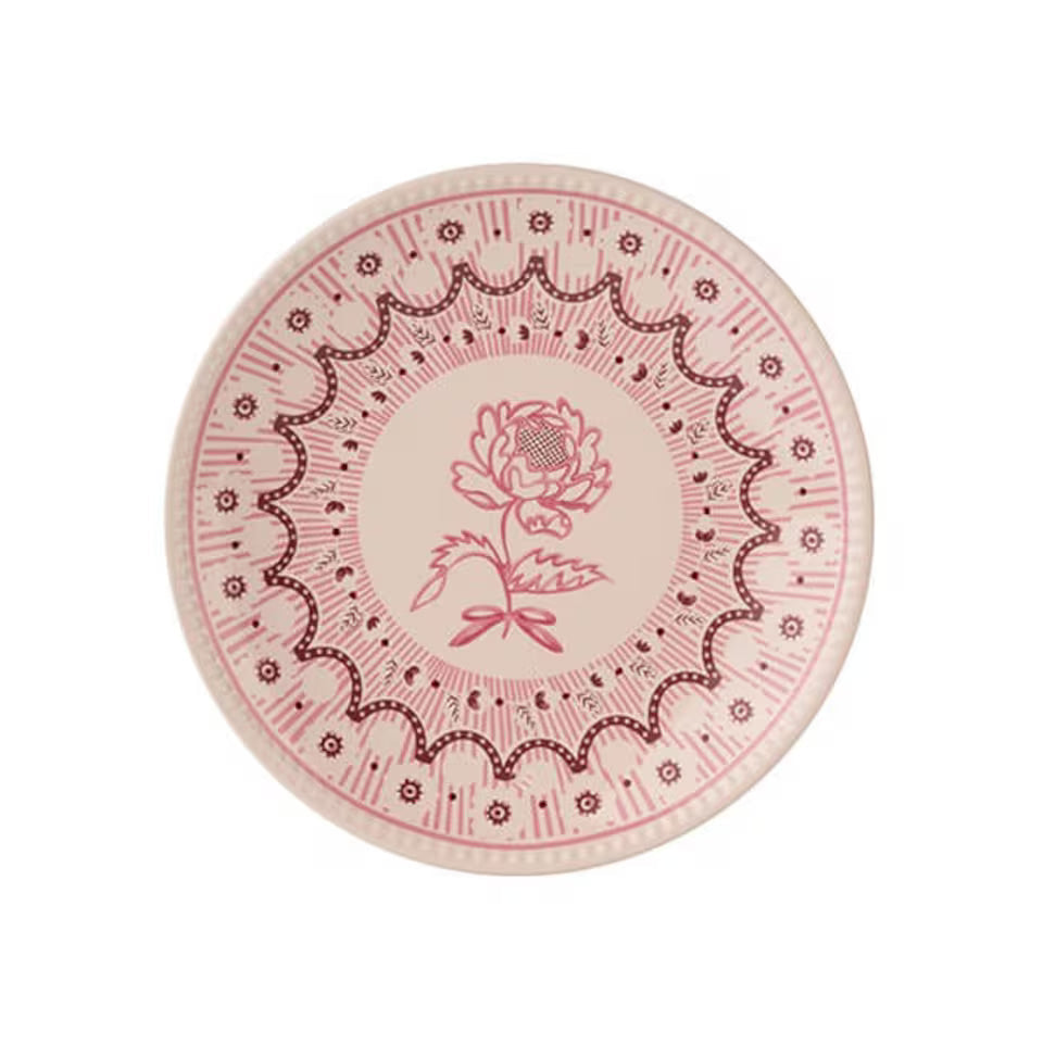 Cath Kidston Spitalfields Silk Side Plate Pink-Goviers