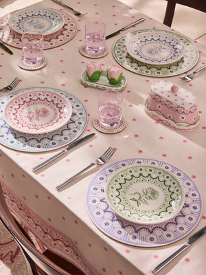 Cath Kidston Spitalfields Silk Side Plates Set Of 4-Goviers