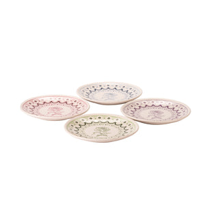 Cath Kidston Spitalfields Silk Side Plates Set Of 4-Goviers