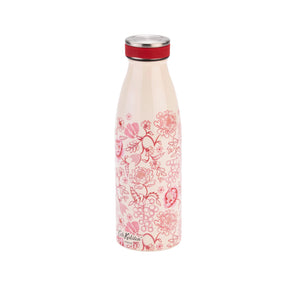 Cath Kidston Spitalfields Silk Stainless Steel Bottle 350 ml-Goviers