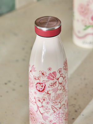 Cath Kidston Spitalfields Silk Stainless Steel Bottle 350 ml-Goviers