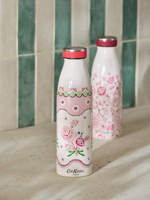 Cath Kidston Spitalfields Silk Stainless Steel Bottle 500ml-Goviers