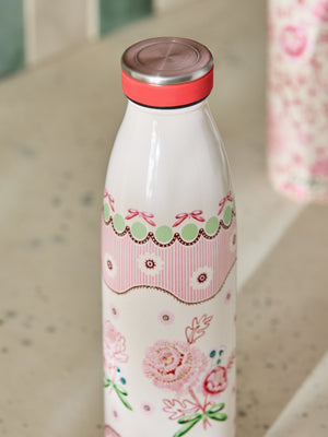 Cath Kidston Spitalfields Silk Stainless Steel Bottle 500ml-Goviers