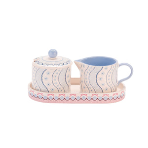 Cath Kidston Spitalfields Silk Sugar & Milk Jug Set-Goviers