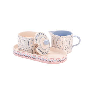 Cath Kidston Spitalfields Silk Sugar & Milk Jug Set-Goviers