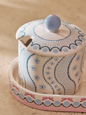 Cath Kidston Spitalfields Silk Sugar & Milk Jug Set-Goviers