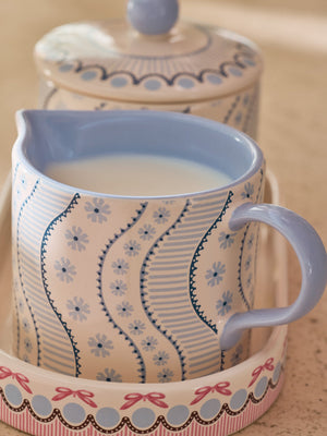 Cath Kidston Spitalfields Silk Sugar & Milk Jug Set-Goviers