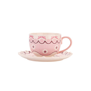 Cath Kidston Spitalfields Silk Teacup & Saucer-Goviers
