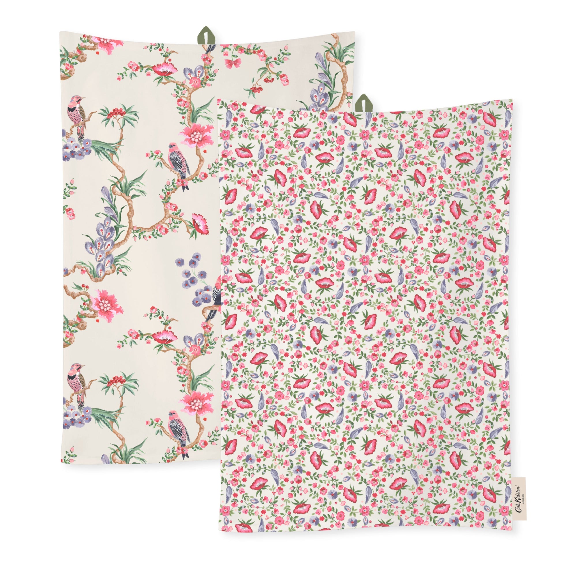 Cath Kidston Spring Birds Tea Towels Set of 2-Goviers