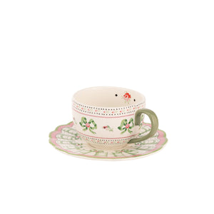 Cath Kidston Spring Birds Teacup & Saucer-Goviers