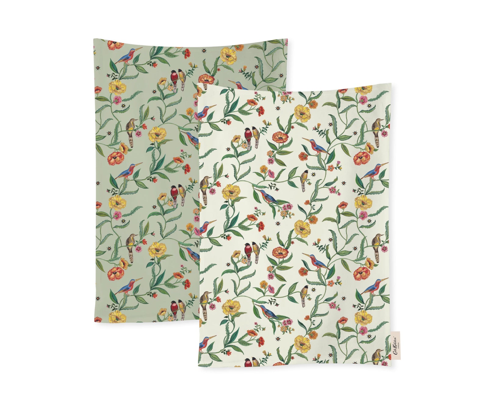 Cath Kidston Summer Birds Tea Towels Set of 2-Goviers