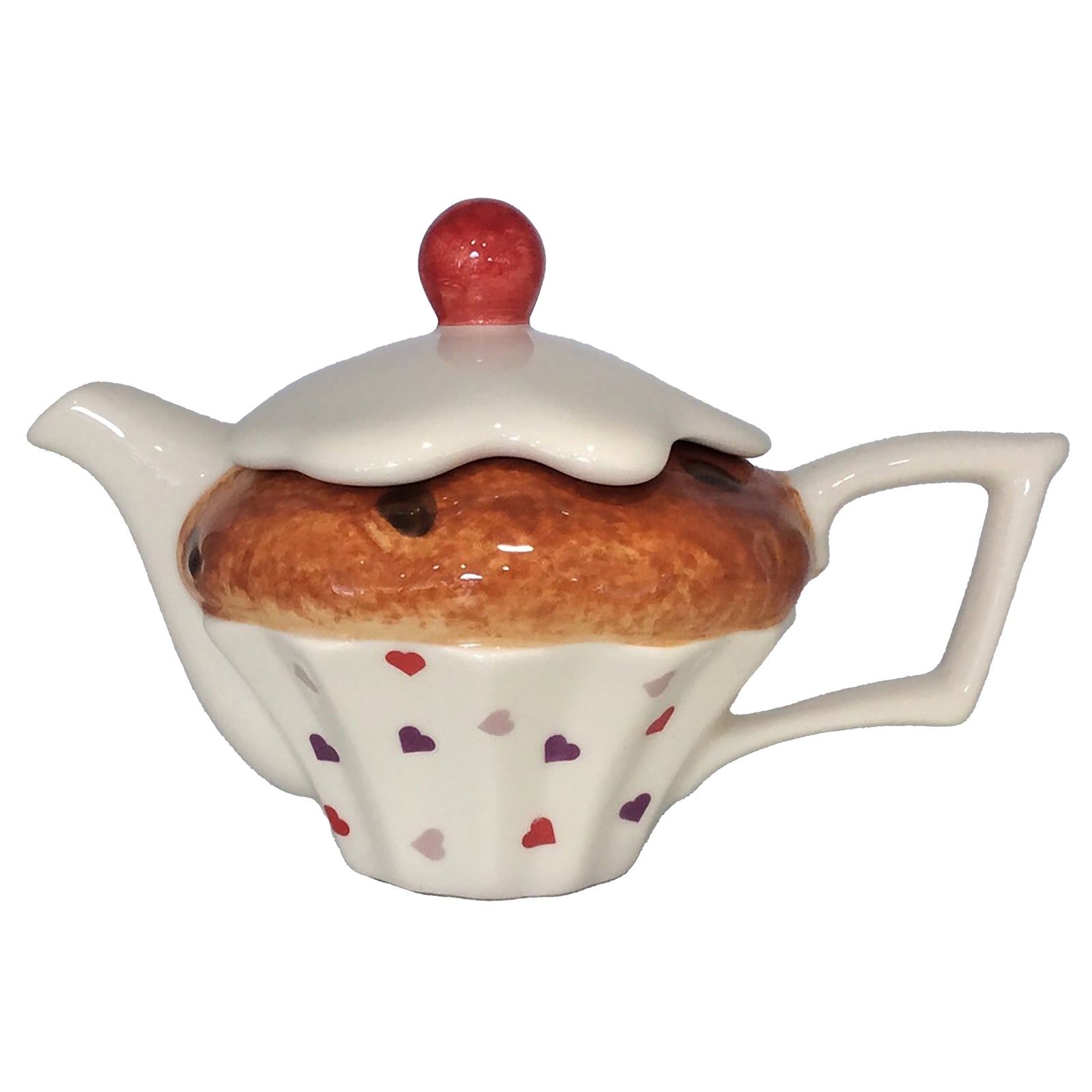 Ceramic Inspirations Cake Heart Teapot-Goviers