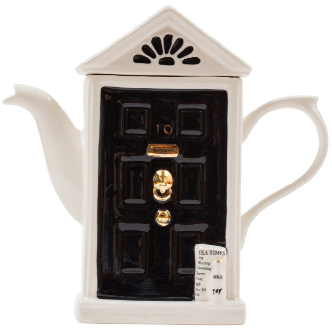 Ceramic Inspirations Downing Street Door Large Teapot-Goviers