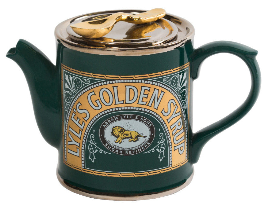 Ceramic Inspirations Golden Syrup Medium Teapot-Goviers