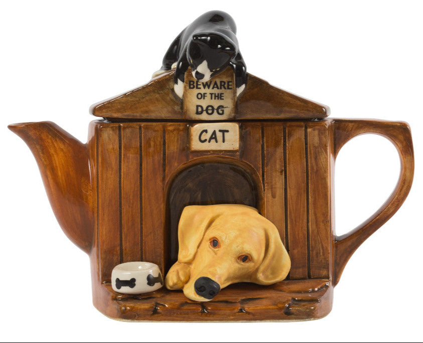 Ceramic Inspirations Kennel Labrador Medium Teapot-Goviers
