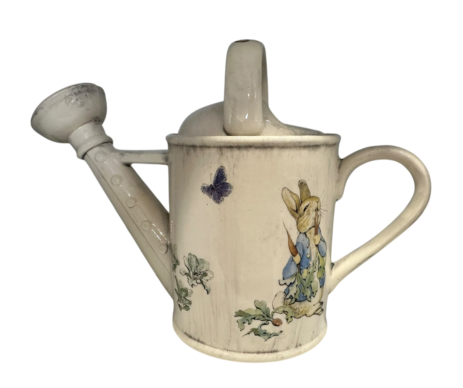 Ceramic Inspirations Peter Rabbit Watering Can One Cup Teapot-Goviers