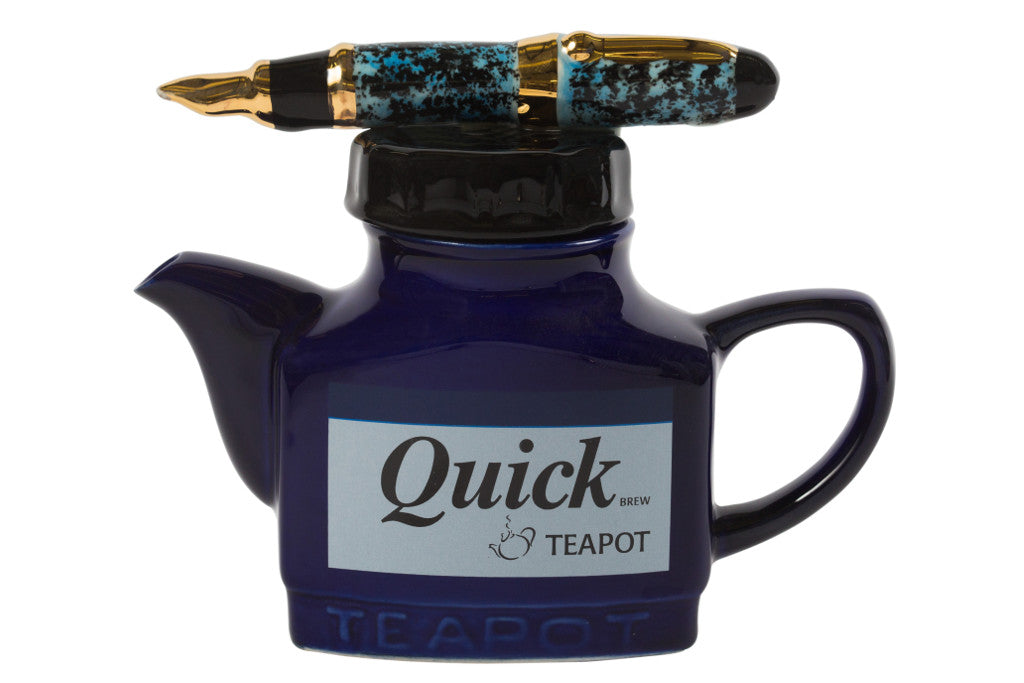 Ceramic Inspirations Quick Ink Medium Teapot-Goviers