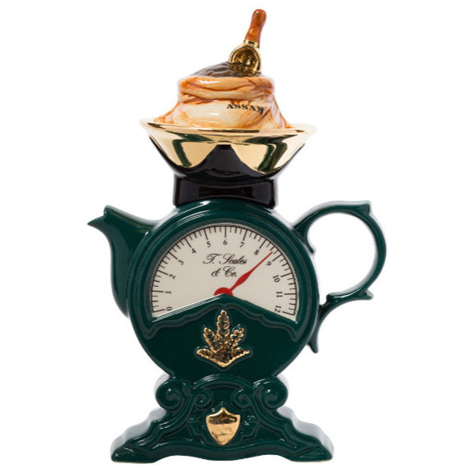 Ceramic Inspirations Tea Scales Green Medium Teapot-Goviers