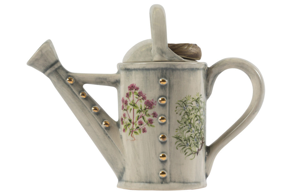 Ceramic Inspirations Watering Can One Cup Teapot-Goviers