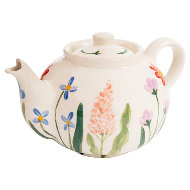 Ceramic Inspirations Wild Flower Large Betty Teapot-Goviers